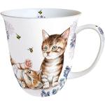 Mugs en porcelaine Ambiente en porcelaine à motif chats 