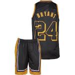 Maillots sport noirs en polyester Lakers Taille 6 ans look fashion pour garçon de la boutique en ligne Amazon.fr 