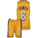 Maillots sport jaunes en polyester LeBron James Taille 6 ans look fashion pour garçon de la boutique en ligne Amazon.fr 
