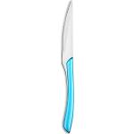 Couteaux de cuisine Amefa bleues acier en inox finition brillante modernes 