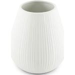 Vases design blanc d'ivoire à fleurs en céramique de 14 cm scandinaves 