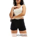 American Eagle Hourglass - Short en jean taille haute - Noir