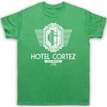 American Horror Story Hotel Cortez T-Shirt des Hommes, Vert, XL