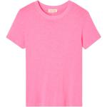 T-shirts col rond American Vintage roses à col rond Taille M look fashion pour femme 