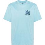T-shirts à imprimés Amiri bleu marine en jersey à manches courtes à col rond pour homme 