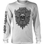 Amon Amarth T-shirt Grey Skull White XL