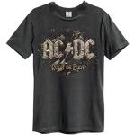 Amplified ACDC Rock Or Bust Tour Top de Sport, Gris-Dark Grey/Print, XX-Large Homme