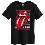 Amplified Unisex Adult Cosmic Christmas The Rolling Stones T-Shirt