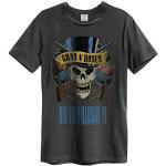 Amplified Guns n Roses - Use Your Illusion - T-shirt gris anthracite pour homme, charbon, L