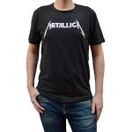 Amplified Metallica Logo Unisexe Charbon T-Shirt -