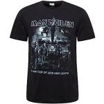 T-shirts à imprimés Amplified gris foncé Iron Maiden Taille XL look fashion pour homme 