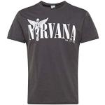 T-shirts à imprimés Amplified gris foncé Nirvana Taille XXL look fashion pour homme 