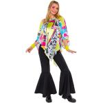 Déguisements des années 80 Amscan multicolores en satin Tailles uniques look fashion 