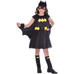Déguisements Amscan noirs de Super Héros enfant Batman Batgirl 
