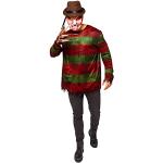 Déguisements d'Halloween Amscan multicolores Les Griffes de la Nuit Freddy Krueger Taille S look fashion 