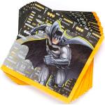 Serviettes en papier noires Batman 