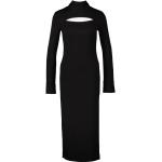 Robes Ana Alcazar noires midi Taille XL look casual pour femme 
