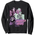 Anciens élèves de Monster High - Draculaura Frankie Stein Clawdeen Wolf Sweatshirt