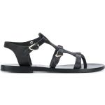 Sandales Ancient Greek Sandals noires en cuir Grace Kelly éco-responsable Pointure 41 look fashion pour femme 