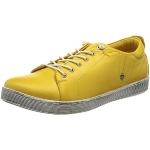 Chaussures casual Andrea Conti jaunes à lacets Pointure 37 look casual pour femme 
