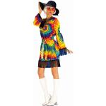 Andrea Moden Costume Hippie pour Adulte Multicolore