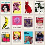 Tableaux pop art Andy Warhol modernes 
