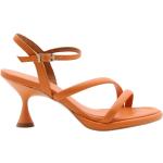 Sandales à talons orange Pointure 39 pour femme 