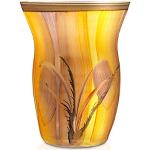 Vases design marron clair à motif fleurs modernes 