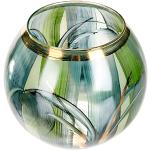 Vases boule dorés en verre de 15 cm modernes 