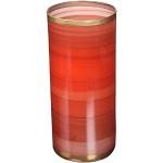 Vases en verre rouges en verre de 25 cm modernes 