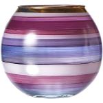 Vases en verre violets en verre de 14 cm modernes 