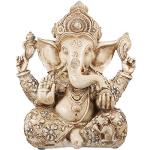 Statuettes Ganesh en bronze à motif éléphants 