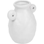 Vases design blancs en céramique modernes 