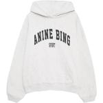 Sweats Anine Bing gris en coton à capuche Taille XS pour femme 