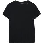T-shirts à imprimés Anine Bing noirs en modal à manches courtes à col rond pour femme 