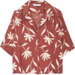 T-shirts Anine Bing rouges à fleurs à manches courtes pour femme 