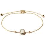 Bracelets porte-bonheurs dorés en or 14 carats pour femme 