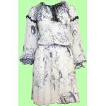 Robes vintage blanches Taille XS look vintage pour femme 