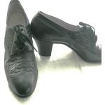 Chaussures oxford noires Pointure 40 look casual pour femme 