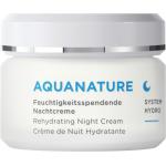 Crèmes de nuit Annemarie Börlind Aquanature bio naturelles vegan 50 ml hydratantes 