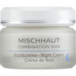 Crèmes de nuit Annemarie Börlind Mischhaut bio naturelles à l'huile de jojoba 50 ml pour le visage hydratantes pour peaux normales 