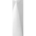 Nappes rondes blanches en PVC résistant aux tâches diamètre 140 cm 