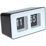 Anself Auto rétro Flip Horloge Classique de Bureau Moderne élégant Wall Clock Blanc