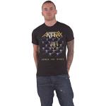 Anthrax T Shirt Among The Kings Band Logo Nouveau Officiel Homme Noir Size L