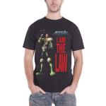 Anthrax I am the Law - T-shirt - Manches courtes - Homme, Black, X-Large (Taille fabricant: X-Large)