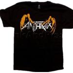 Anthrax Thrash Metal Claws Edition Double Face Rock T-shirt unisexe