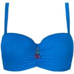 Hauts de bikini Antigel bleu électrique à perles 85D pour femme 