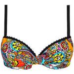Hauts de bikini Antigel multicolores à motif Afrique 85B look chic pour femme 