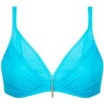 Hauts de bikini Antigel turquoise 85D plus size pour femme 