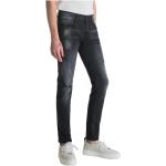 Jeans skinny Antony Morato noirs en denim délavés stretch Taille XS pour homme 